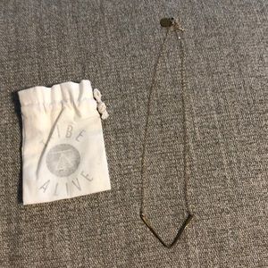 Tribe Alive gold plated necklace